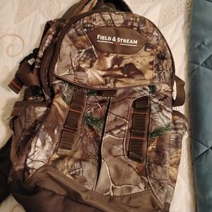 NWOT Field And Stream Camo Backpack